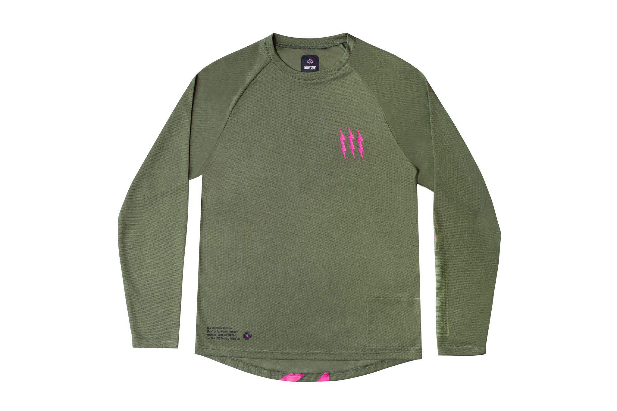 JERSEY MANGA LARGA DE RIDERS - VERDE T/L (20379) MUC-OFF