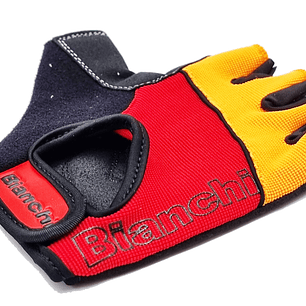 GUANTE BIANCHI ORANGE/RED/BLACK T/M 24