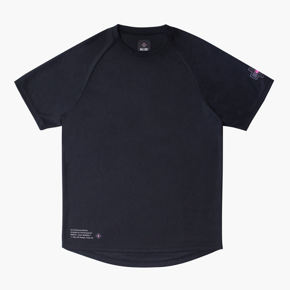 JERSEY MANGA CORTA RIDERS NEGRO T/L (20361)