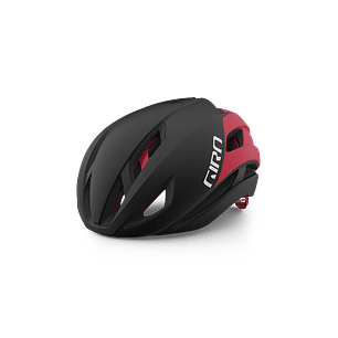CASCO GIRO ECLIPSE SPHERICAL MATE BLACK/WHITE/RED T/M