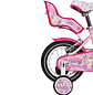BICICLETA BIANCHI KITTY 12 ROSADO - Miniatura 4