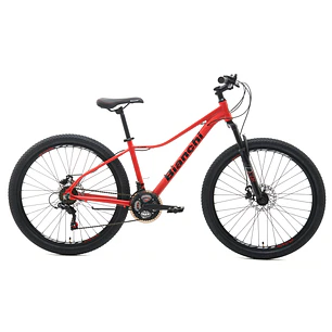 BICICLETA BIANCHI ADVANTAGE 27,5 SX LADY ROJO
