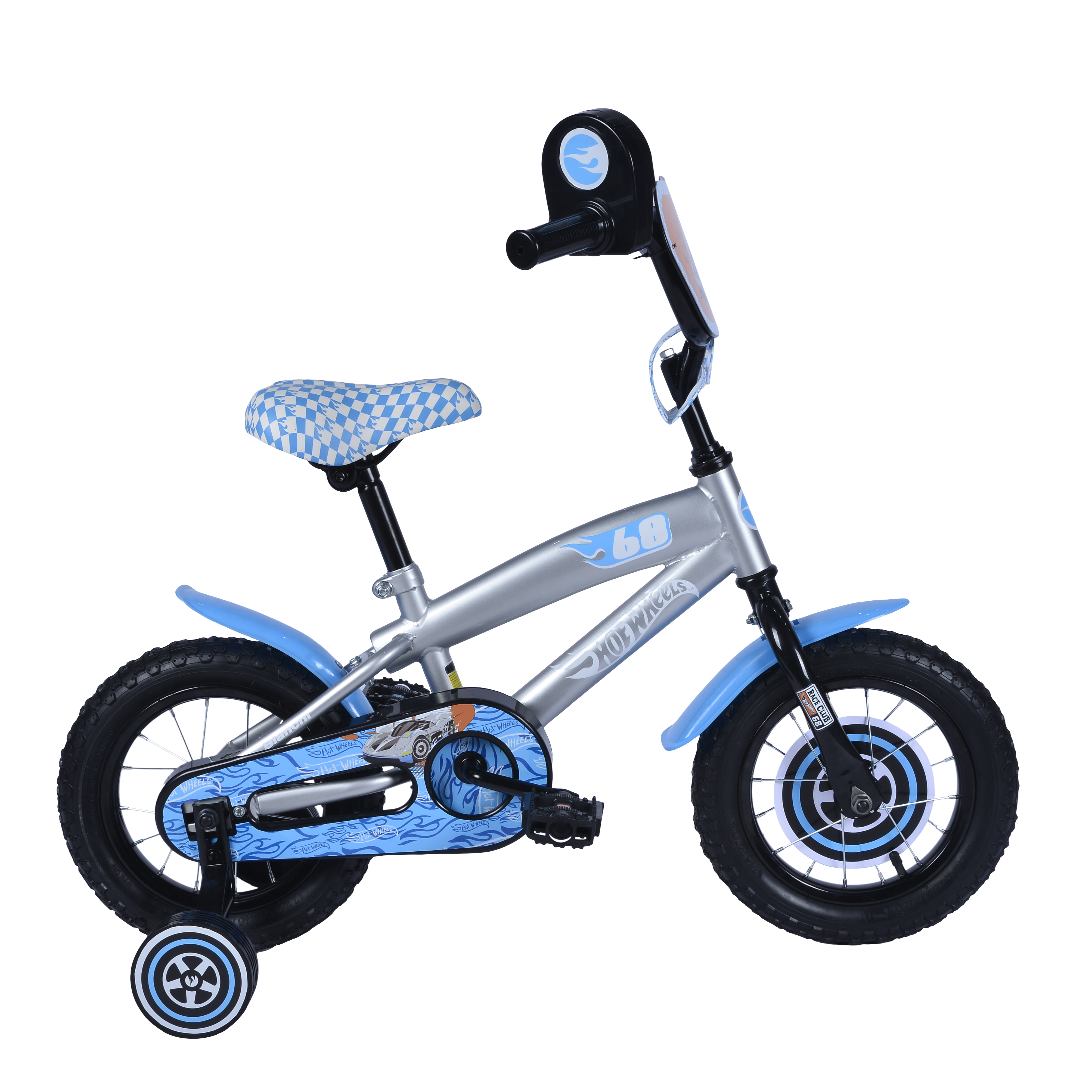 BICICLETA HOTWHEELS 12 PLATA