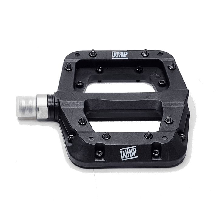 PEDAL WHIP NYLON PIN METALICO ROD SELLADO BLACK 3
