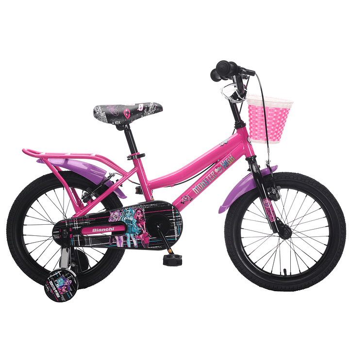 BICICLETA MONSTER HIGH 16 FUCSIA 1