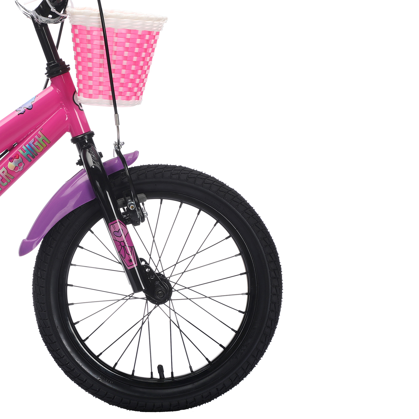 BICICLETA MONSTER HIGH 16 FUCSIA 4