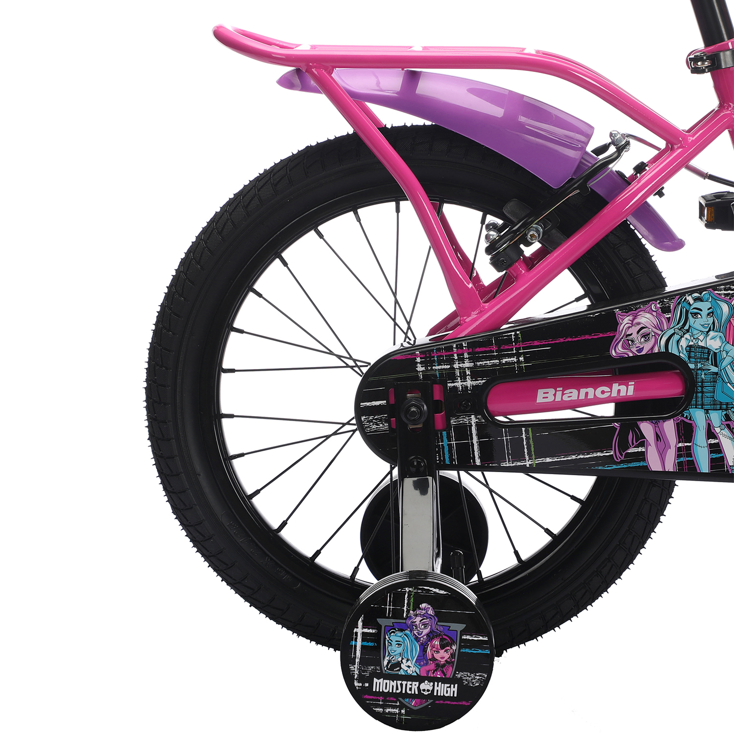 BICICLETA MONSTER HIGH 16 FUCSIA 5