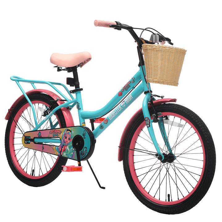 BICICLETA MONSTER HIGH 20 CELESTE 2