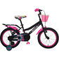 BICICLETA MONSTER HIGH 16 NEGRO - Miniatura 1
