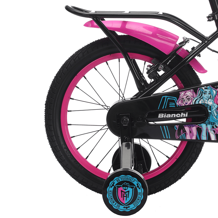 BICICLETA MONSTER HIGH 16 NEGRO 3