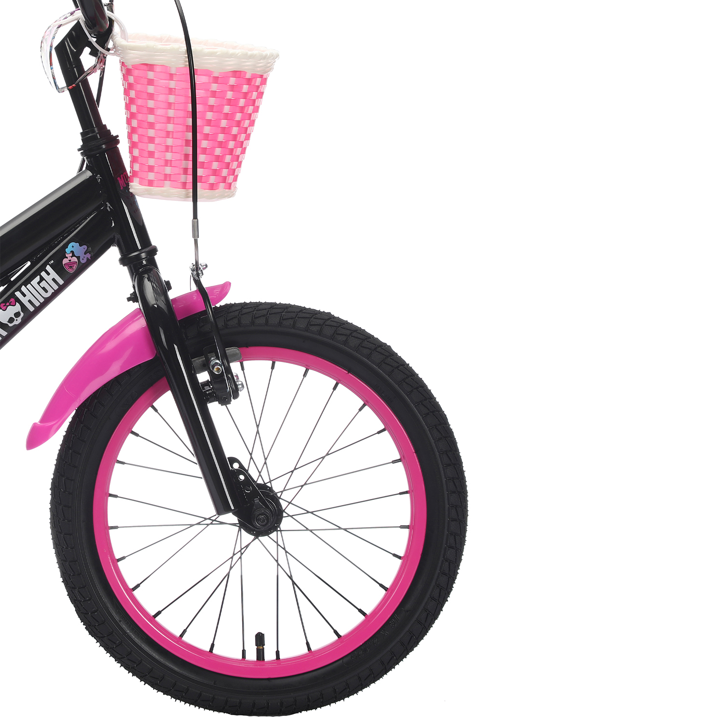 BICICLETA MONSTER HIGH 16 NEGRO 4