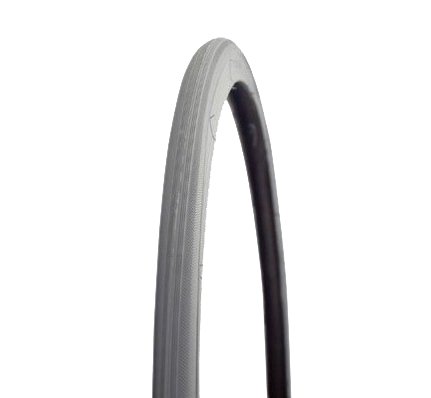NEUMATICO ALAMBRE HUTCHINSON 24 X 1.3/8 GRIS SILLA DE RUEDA