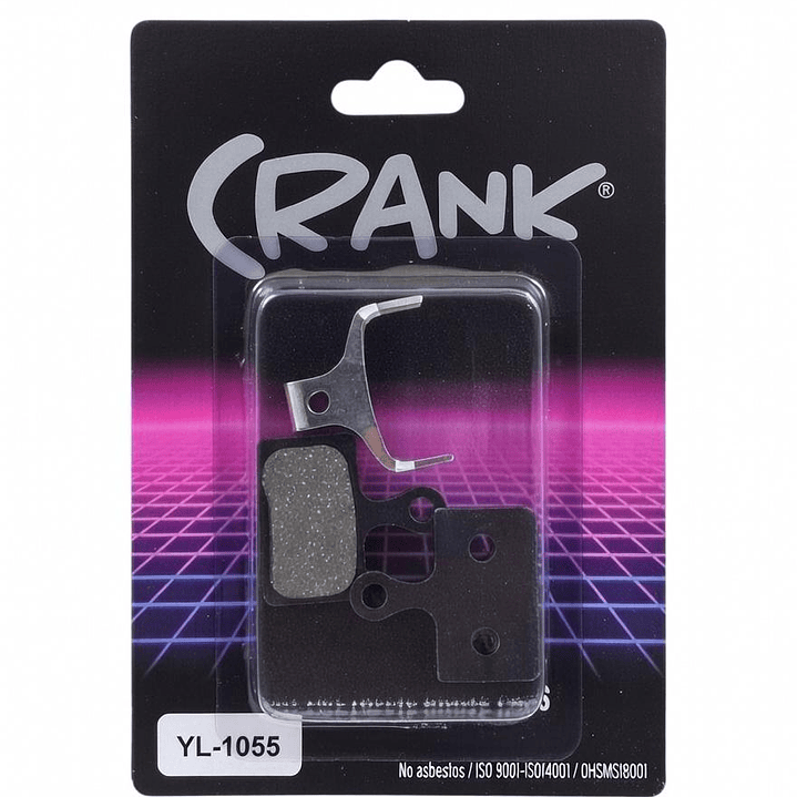 PASTILLA DE FRENO CRANK SHIMANO XTR/M615/M666/675 COMPUESTO SEMI METALICO