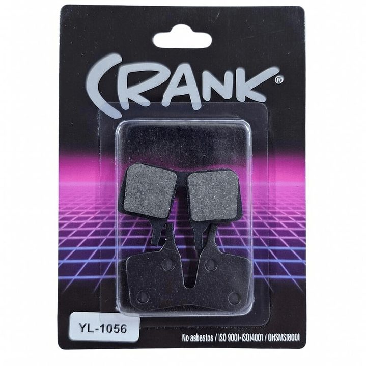 PASTILLA DE FRENO CRANK MAGURA MT5 COMPUESTO SEMI METALICO