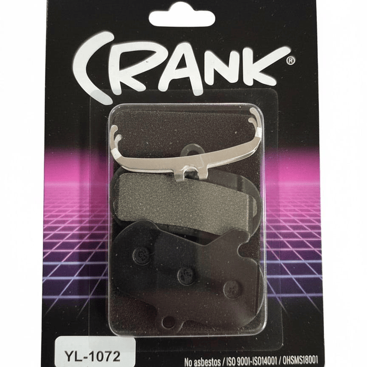 PASTILLA DE FRENO CRANK SRAM MAVEN COMPUESTO SEMI METALICO