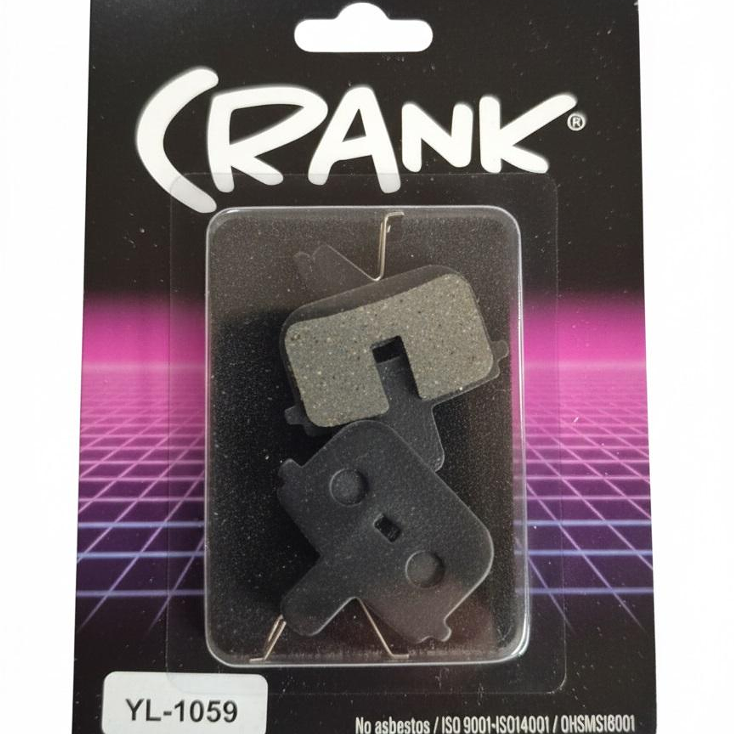 PASTILLA DE FRENO CRANK BICICLETAS BIANCHI COMPUESTO SEMI METALICO