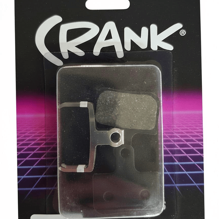 PASTILLA DE FRENO CRANK LEVEL T COMPUESTO SEMI METALICO