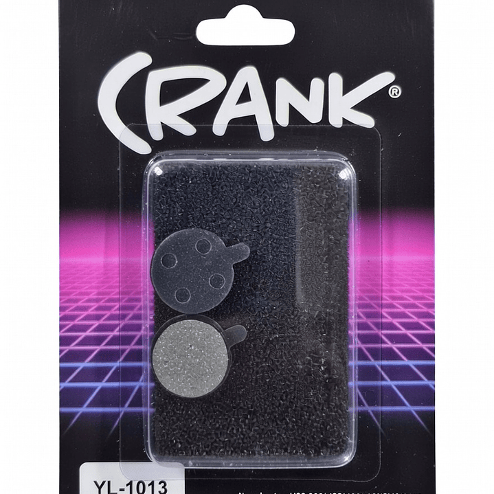 PASTILLA DE FRENO CRANK ZOOM COMPUESTO SEMI METALICO