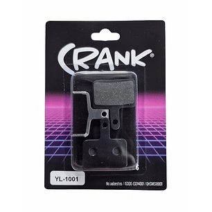 PASTILLA DE FRENO CRANK SHIMANO/TEKTRO COMPUESTO SEMI METALICO