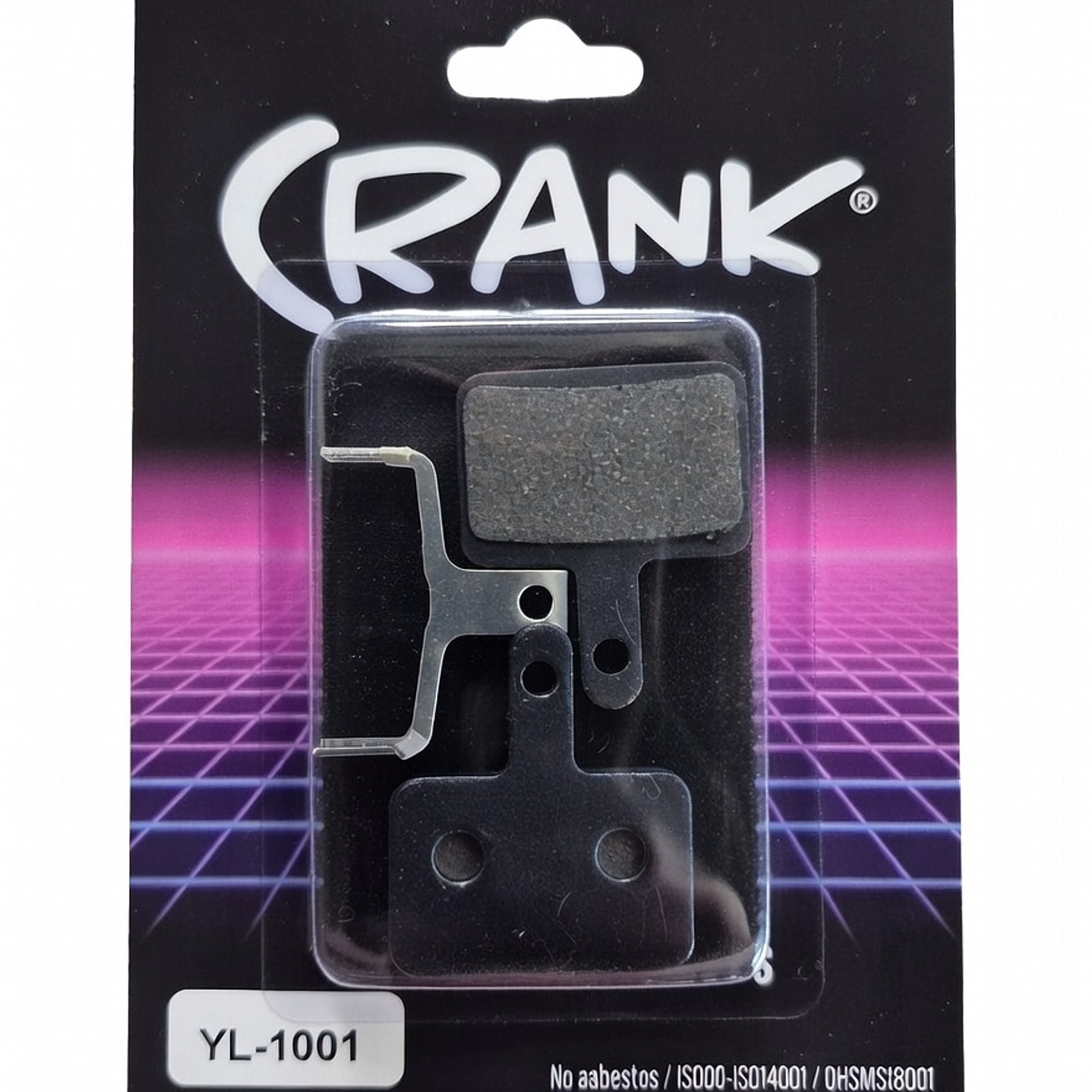 PASTILLA DE FRENO CRANK SHIMANO/TEKTRO COMPUESTO SEMI METALICO