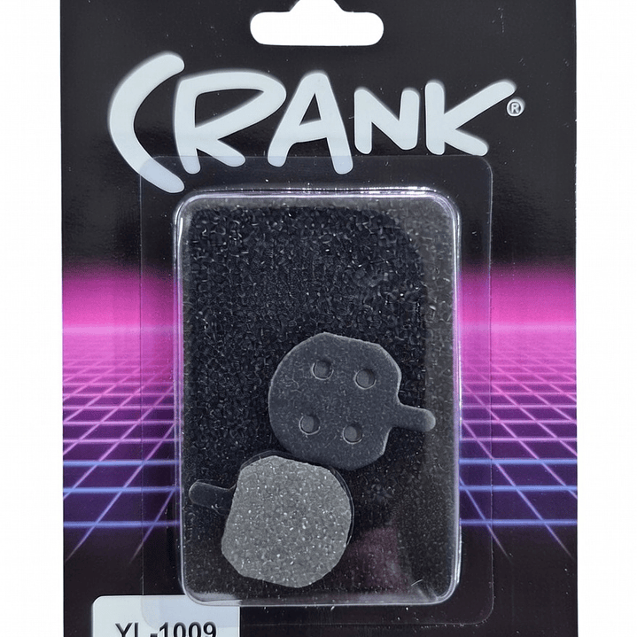 PASTILLA DE FRENO CRANK PROMAX/HAYES/BENGAL COMPUESTO SEMI METALICO