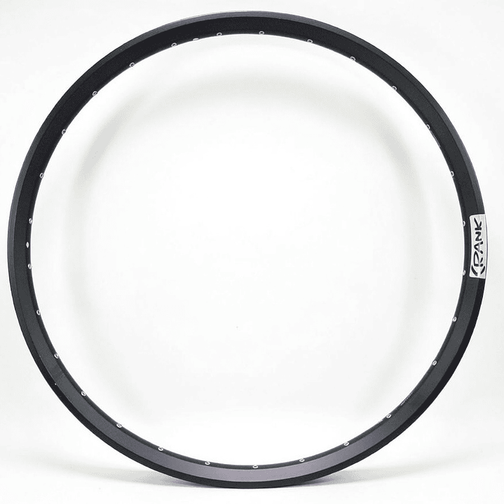 LLANTA CRANK ARO 29 36H OJETILLOS VALVULA AUTO NEGRO 1