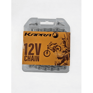 CADENA KAPRA 12 VEL. SILVER 1/2