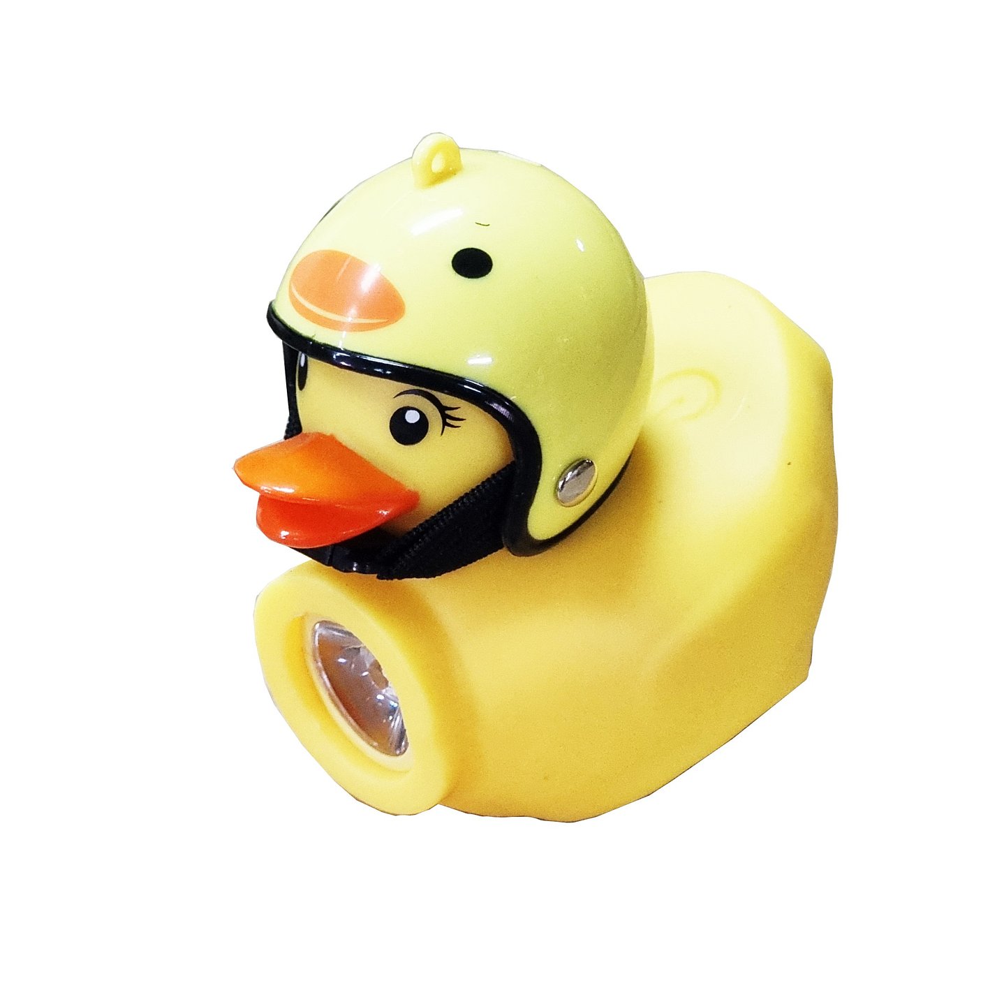 FOCO PATITO DE GOMA RECARGABLE 150 LUMENES CON BOCINA 2