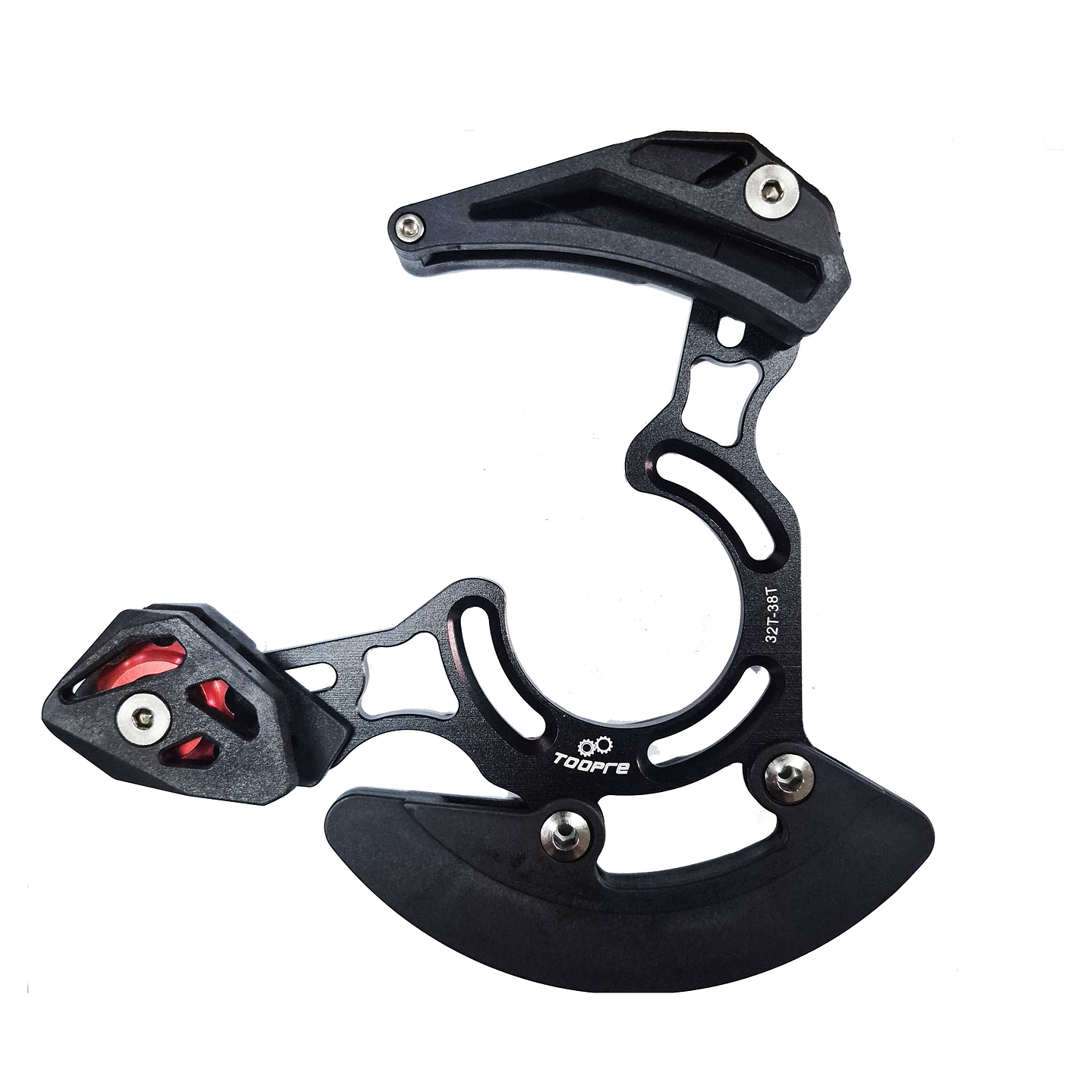 GUIA CADENA ANCLAJE ISCG03/05 ALUMINIO CON PROTECTOR DH ENDURO 1