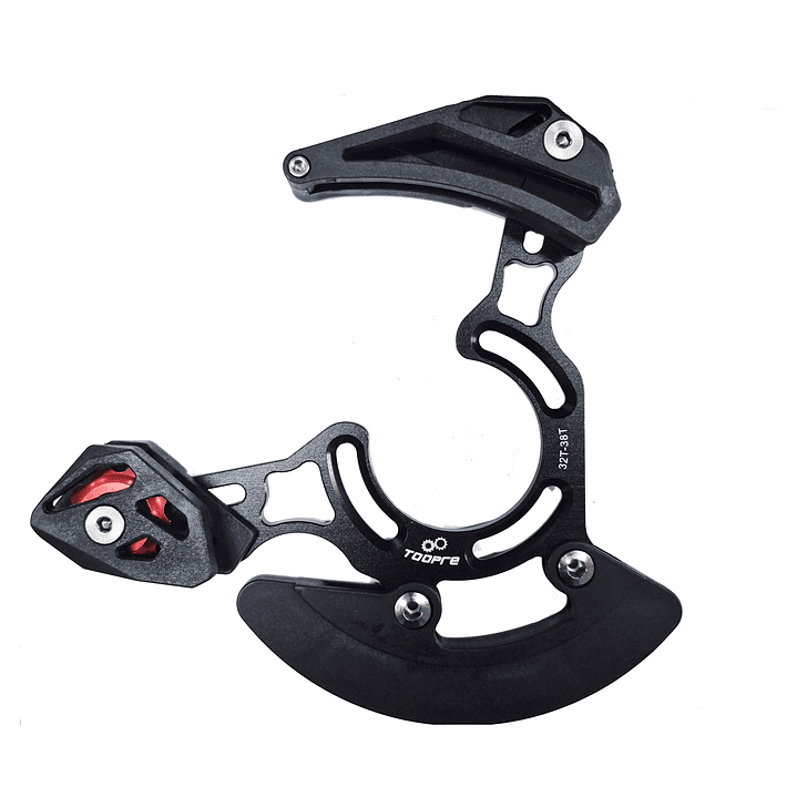 GUIA CADENA ANCLAJE ISCG03/05 ALUMINIO CON PROTECTOR DH ENDURO 1