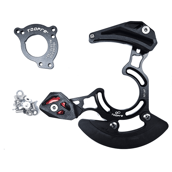 GUIA CADENA ANCLAJE ISCG03/05 ALUMINIO CON PROTECTOR DH ENDURO 2