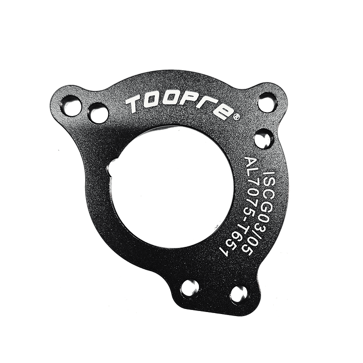 GUIA CADENA ANCLAJE ISCG03/05 ALUMINIO CON PROTECTOR DH ENDURO 3