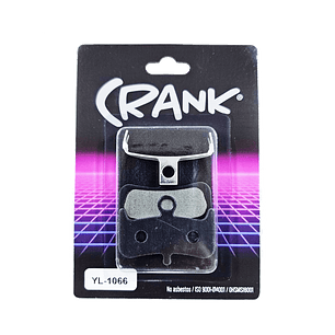 PASTILLA DE FRENO CRANK HAYES DOMINION COMPUESTO SEMI METALLICO