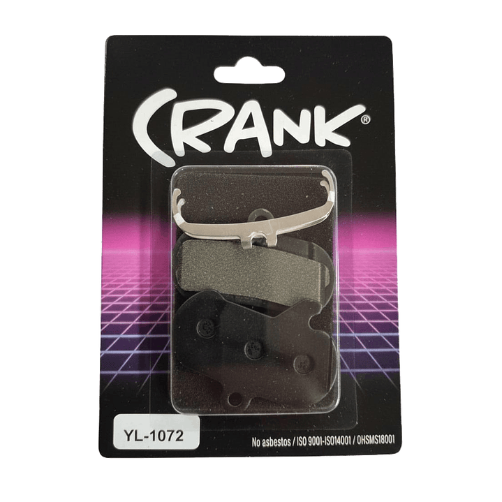 PASTILLA DE FRENO CRANK SRAM MAVEN COMPUESTO SEMI METALICO