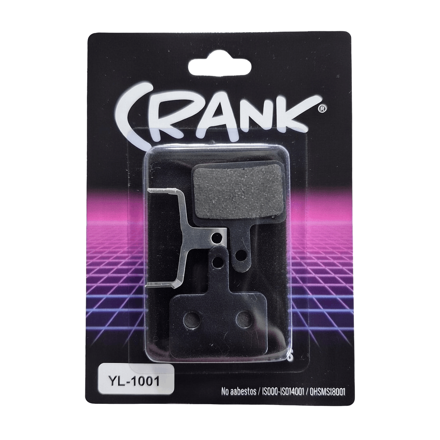 PASTILLA DE FRENO CRANK SHIMANO/TEKTRO COMPUESTO SEMI METALICO