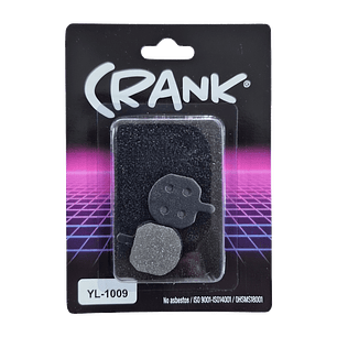 PASTILLA DE FRENO CRANK PROMAX/HAYES/BENGAL COMPUESTO SEMI METALICO