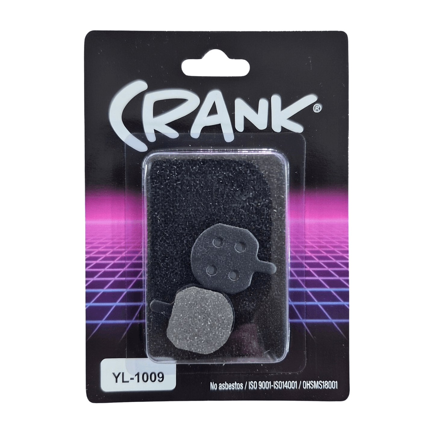 PASTILLA DE FRENO CRANK PROMAX/HAYES/BENGAL COMPUESTO SEMI METALICO