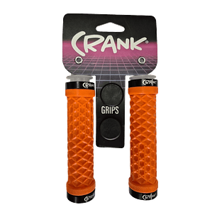 PUÑO CRANK LOCK ON 130MM ORANGE