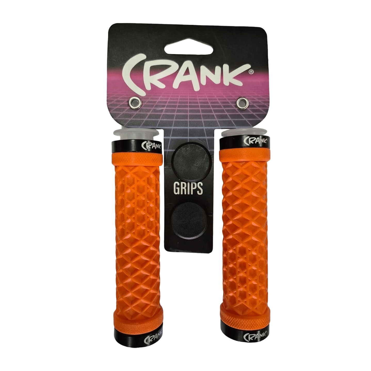 PUÑO CRANK LOCK ON 130MM ORANGE