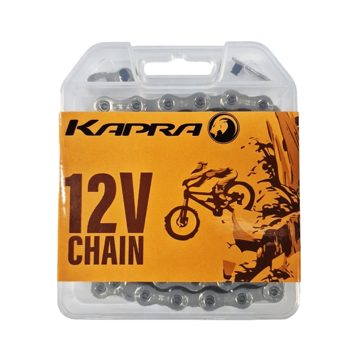 CADENA KAPRA 12 VEL. SILVER 1/2
