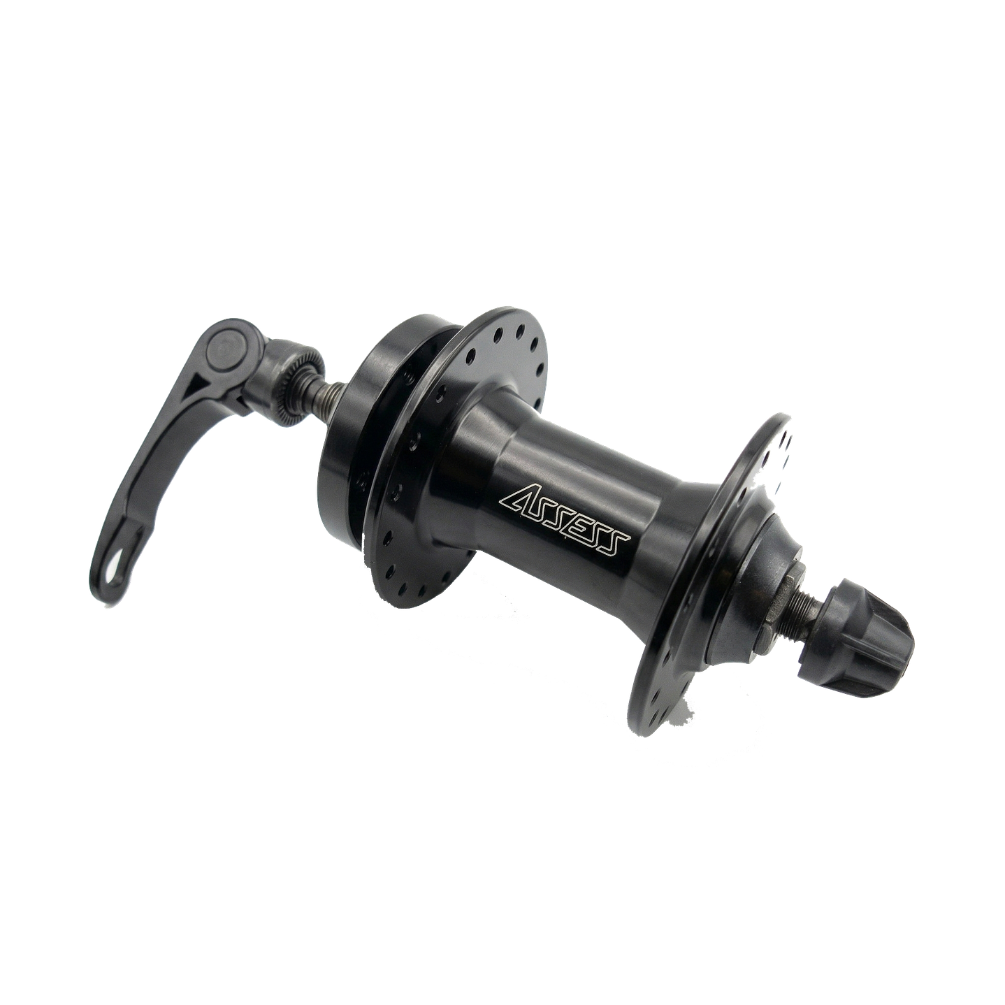 Maza delantera disco CRANK Aluminio 36H Negra C/N Bloqueo, 1