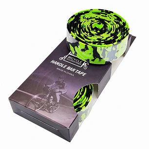 CINTA DE MANUBRIO SZ-T15 COLOR GREEN/BLACK KAPRA