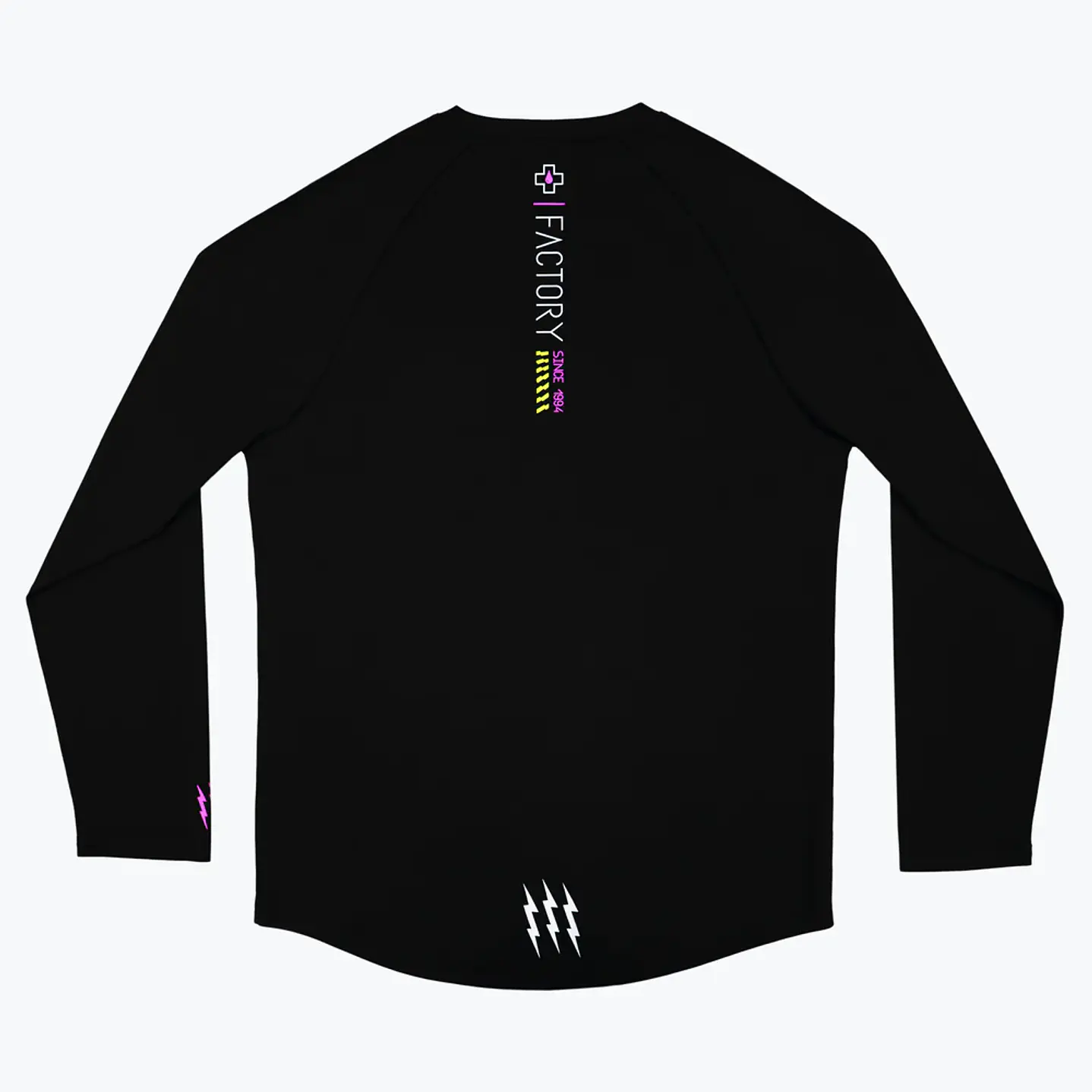 JERSEY MANGA LARGA RIDERS FACTORY MUC-OFF NEGRO T/L (21499) 2