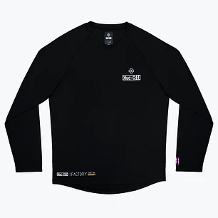 JERSEY MANGA LARGA RIDERS FACTORY MUC-OFF NEGRO T/XL (21500)