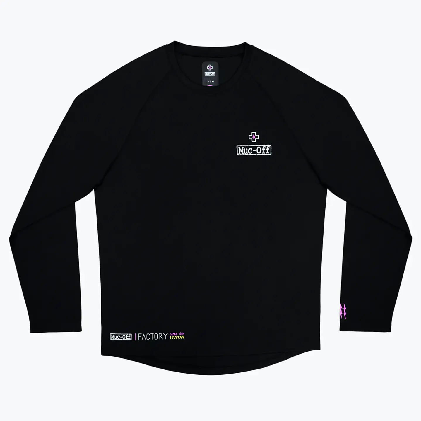 JERSEY MANGA LARGA RIDERS FACTORY MUC-OFF NEGRO T/XL (21500) 1