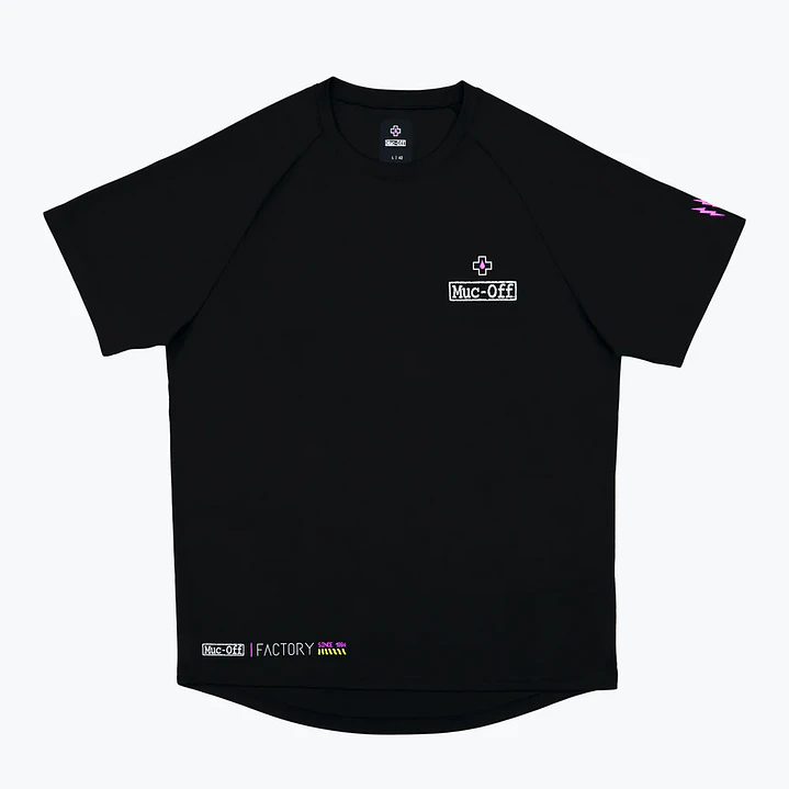 JERSEY MANGA CORTA RIDERS FACTORY MUC-OFF NEGRO T/L (21493) 1