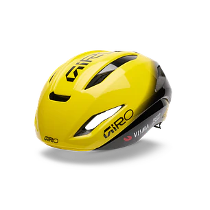 CASCO GIRO ECLIPSE PRO GLOSS YELLOW/BLACK VISMA T/M