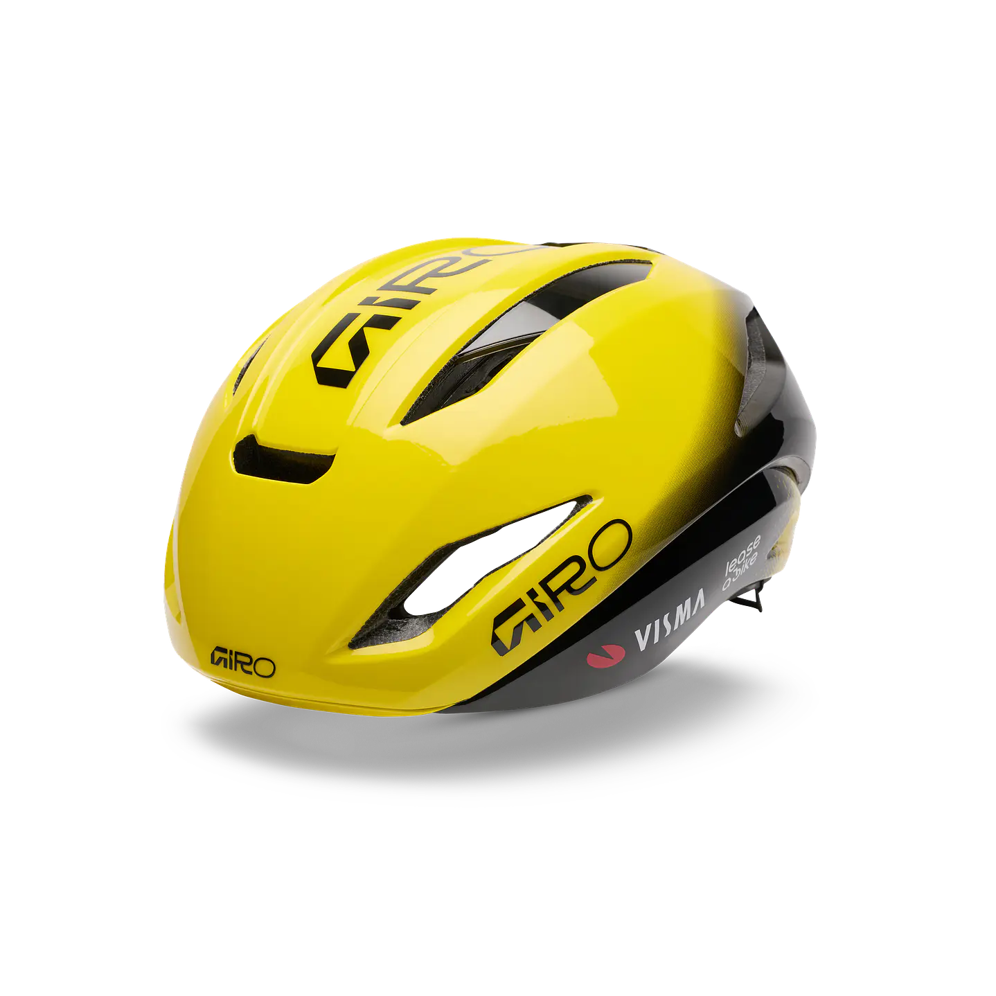 CASCO GIRO ECLIPSE PRO GLOSS YELLOW/BLACK VISMA T/L 1