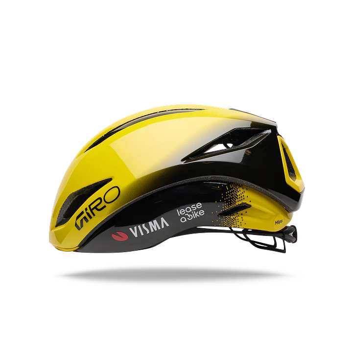 CASCO GIRO ECLIPSE PRO GLOSS YELLOW/BLACK VISMA T/L 2