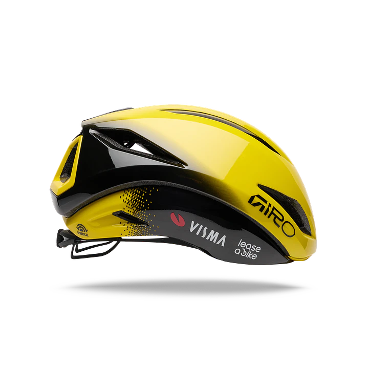 CASCO GIRO ECLIPSE PRO GLOSS YELLOW/BLACK VISMA T/L 3
